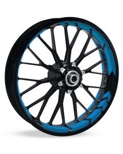 Felgenbettaufkleber Arrow NEON