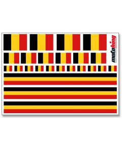 Flaggenaufkleber - Deutschland