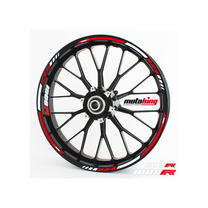 Felgenrandaufkleber RS - 1000RR - ROT  main product photo