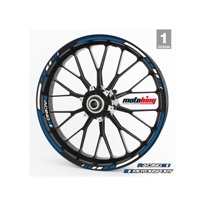 Felgenrandaufkleber RS - BLAU main product photo