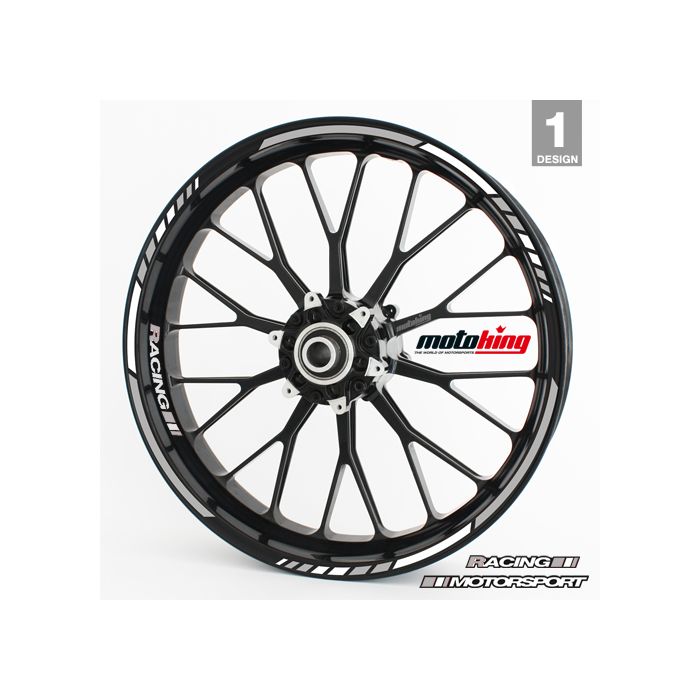 Felgenrandaufkleber RS - GRAU main product photo