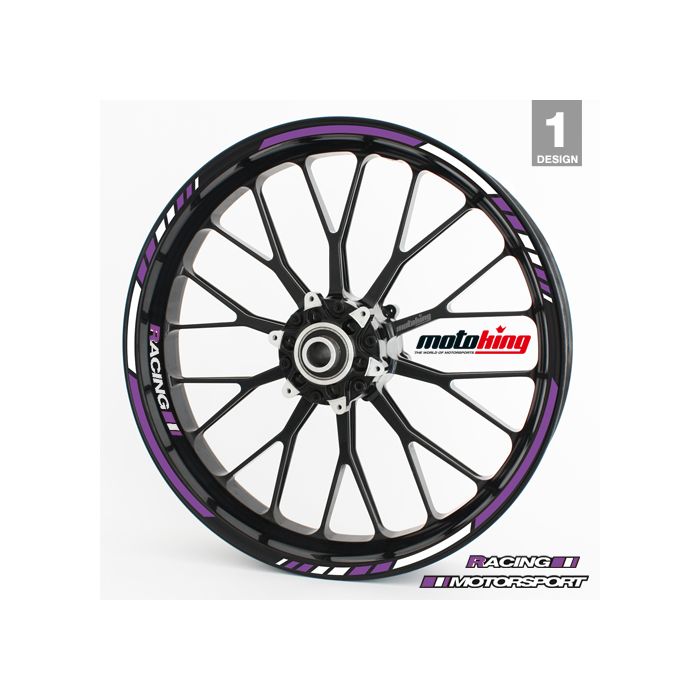 Felgenrandaufkleber RS - LILA main product photo