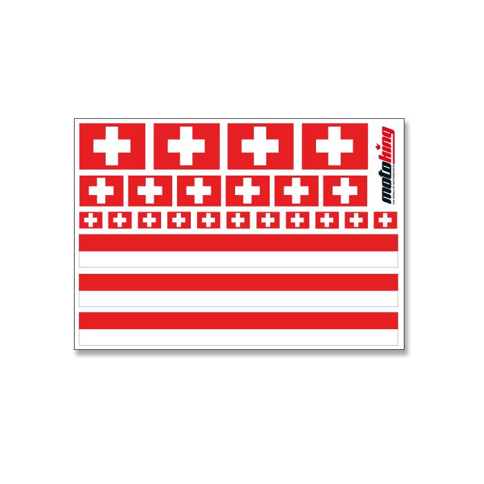 Flaggenaufkleber - Schweiz main product photo