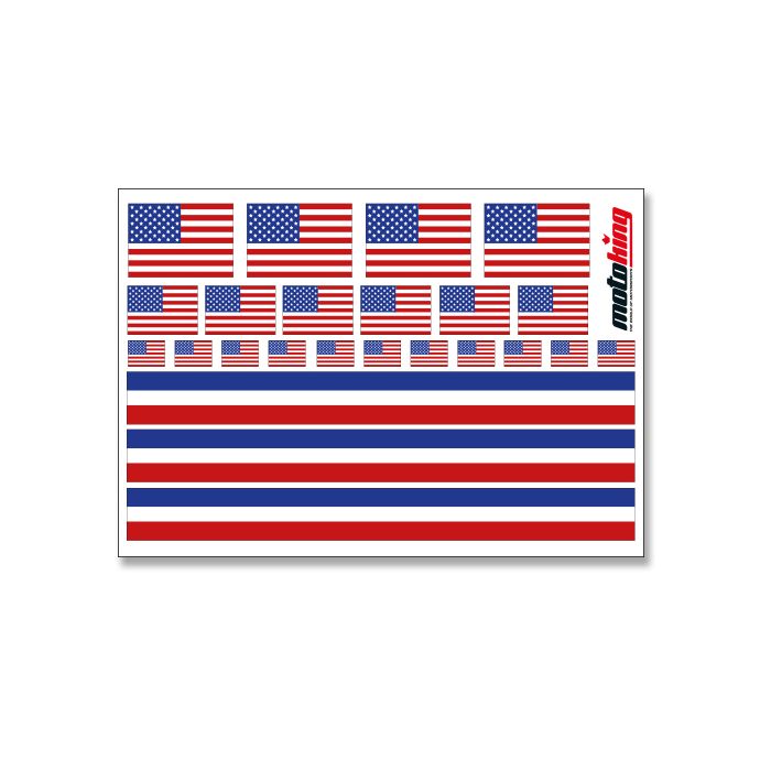 Flaggenaufkleber - USA main product photo