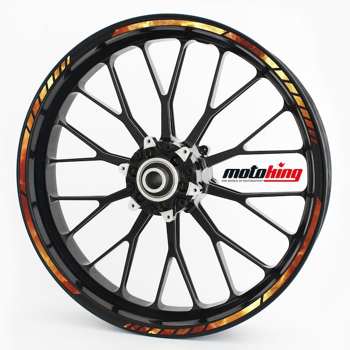 Felgenrandaufkleber RS Feuer Design main product photo