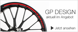 Motorrad Felgenaufkleber